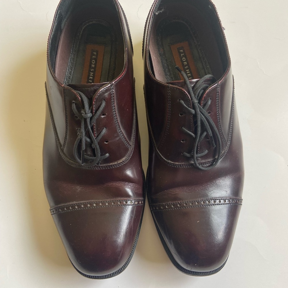 Florsheim Men's Burgundy Oxford Shoes